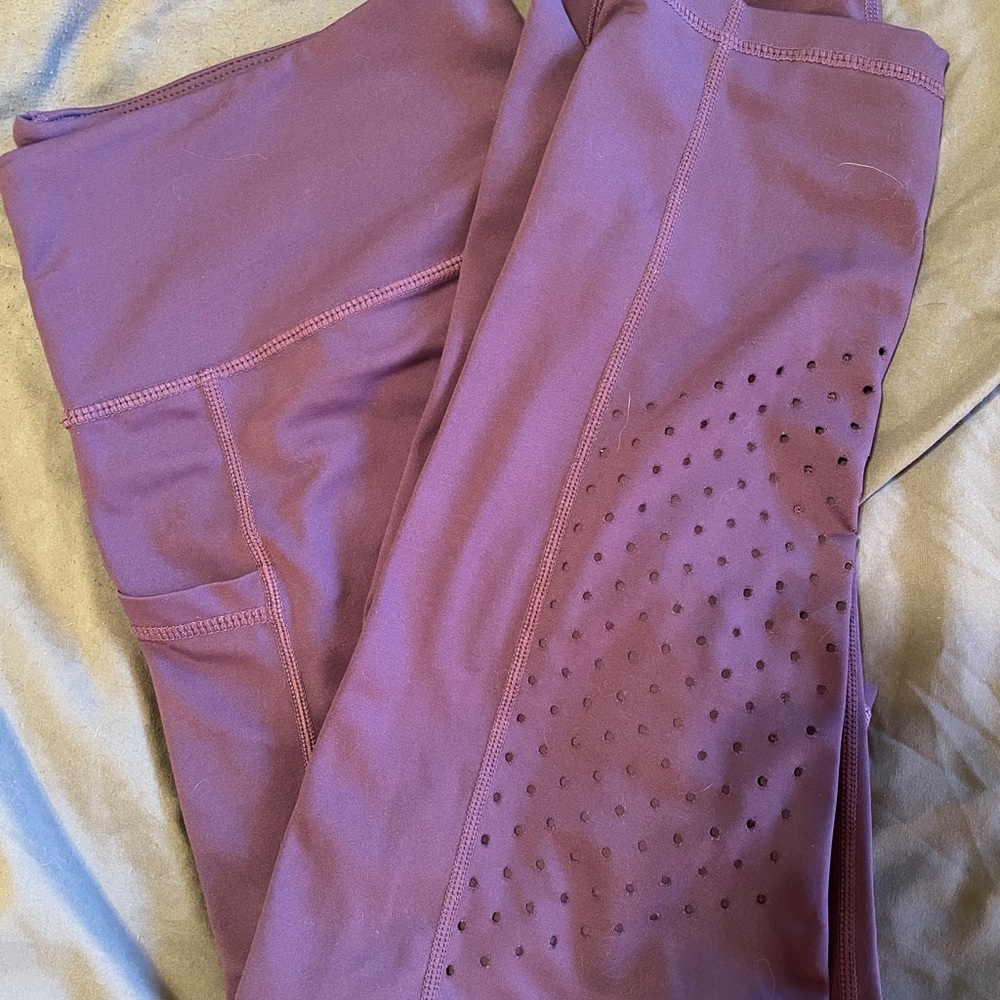 Constantly Varied Gear Purple Capri Leggings
